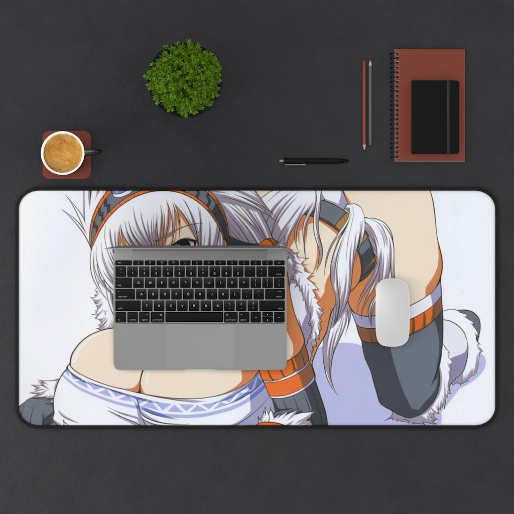 Monster Hunter Anime Mousepad - Large Desk Mat - Ecchi Mouse Pad - Sexy Gaming Playmat