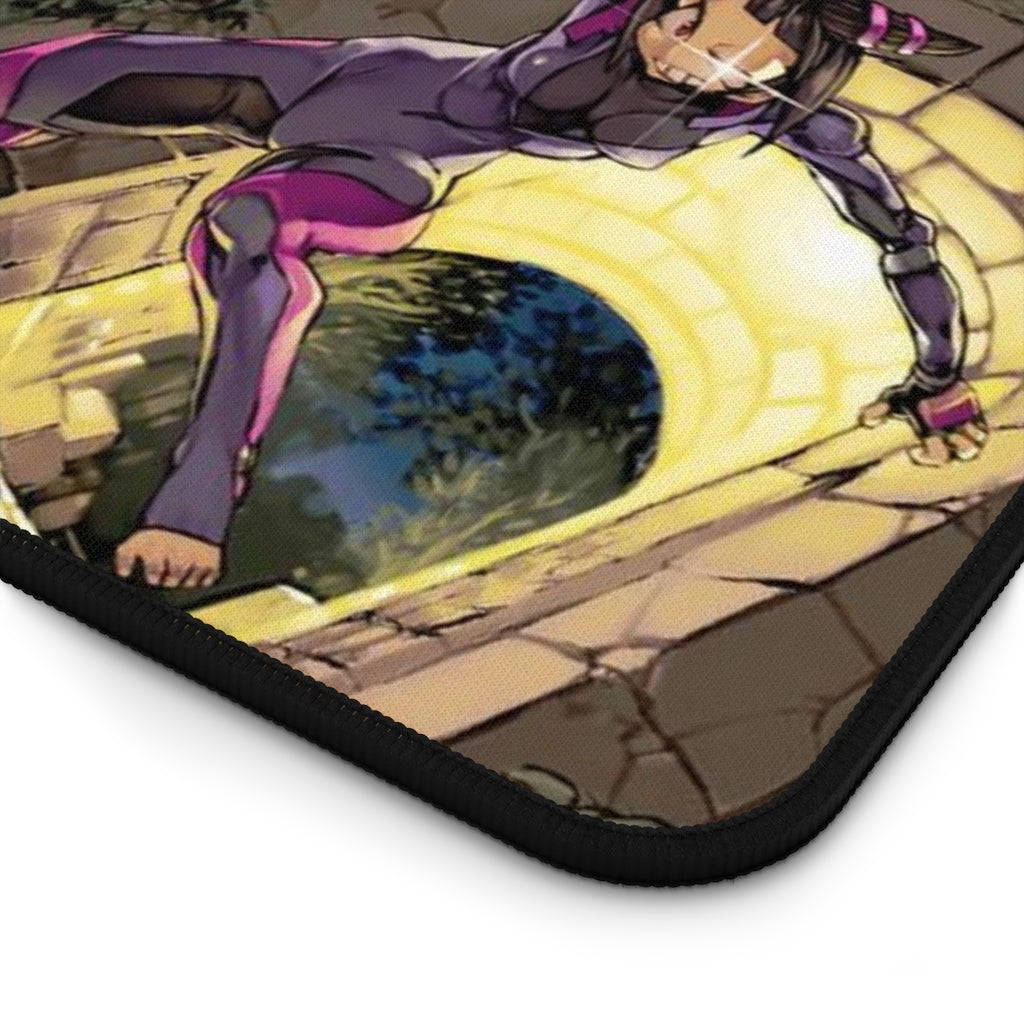 Cammy and Juri Street Fighter Ecchi Mousepad - Gaming Desk Mat