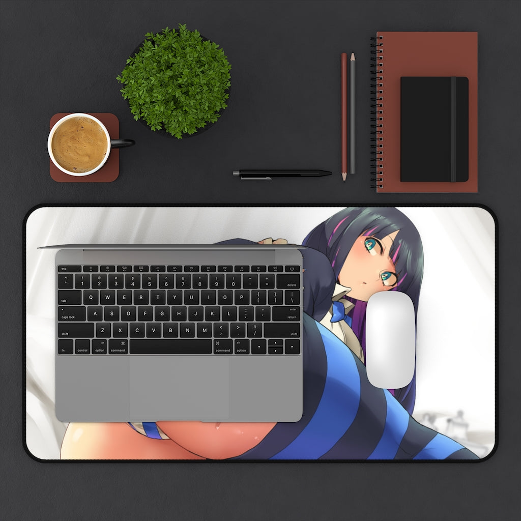 Panty & Stocking with Garterbelt Big Butt Stocking Desk Mat - Lewd Mousepad - Sexy Anime Girl Playmat