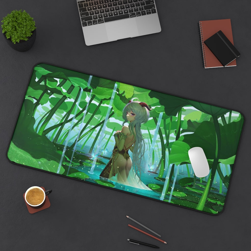 Genshin Impact Sexy Ganyu Water Desk Mat - Non Slip Mousepad