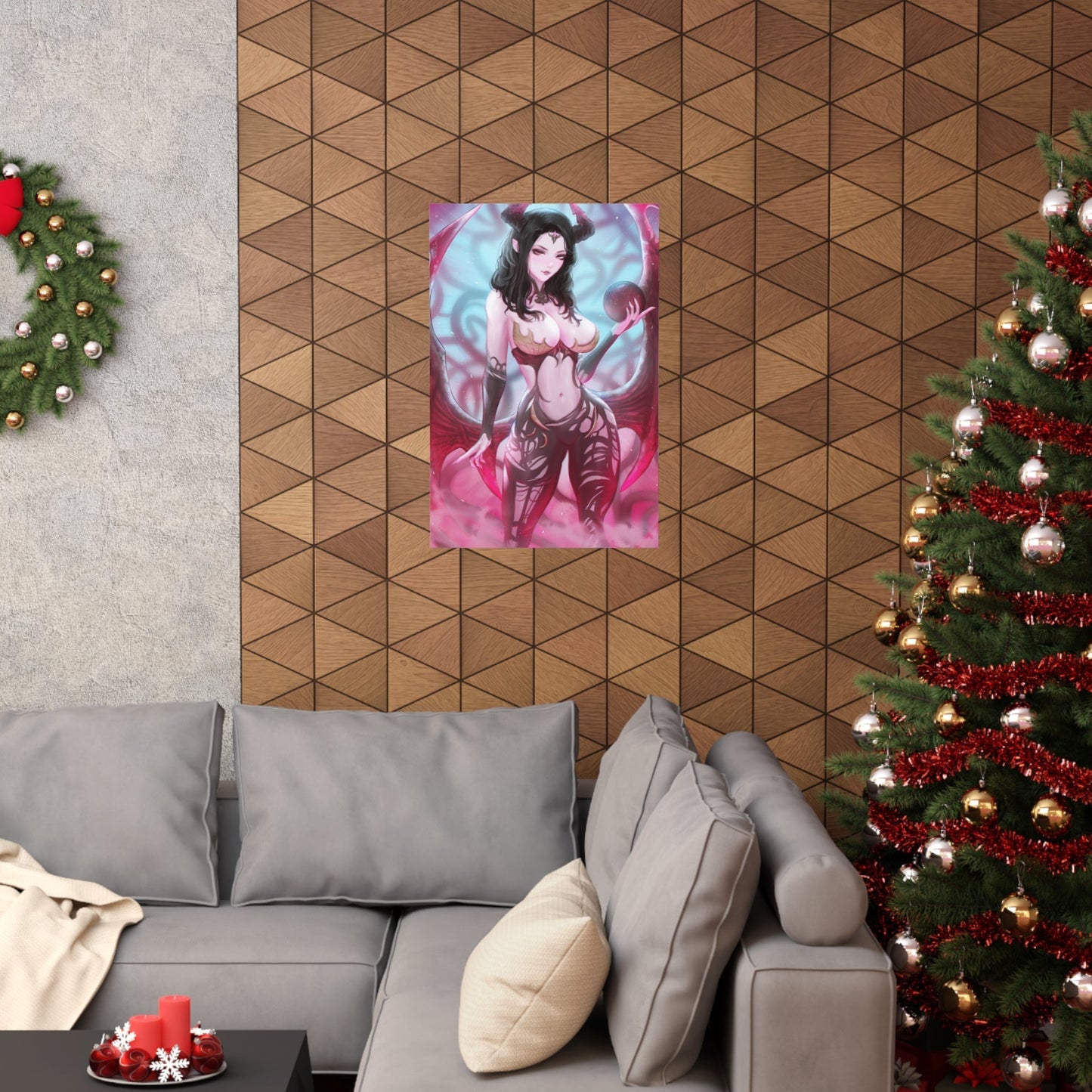 Sexy Vykas Lost Ark Poster - Gaming Decor Wall Art - Ecchi Premium Matte Vertical Poster