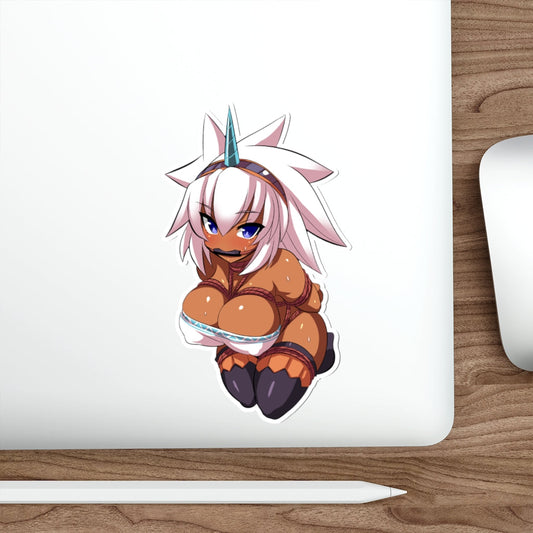 Sexy Human Kirin Monster Hunter World Waterproof Sticker - Ecchi Vinyl Decal