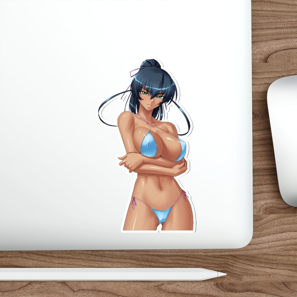 Sexy Bikini Igawa Asagi Taimanin  Ecchi Vinyl Decal Waterproof Sticker - Ecchi Vinyl Decal