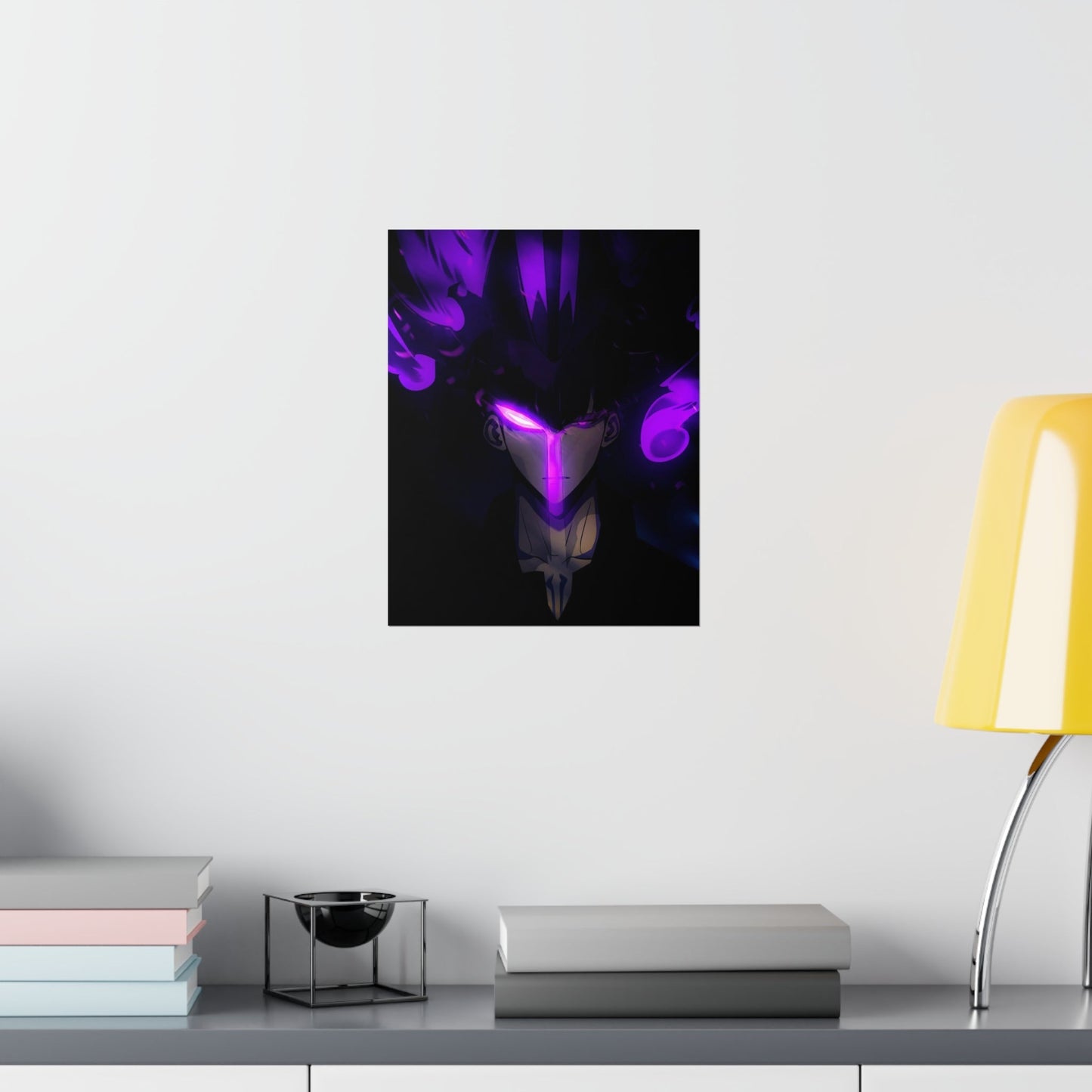 Solo Leveling Poster - Premium Matte Vertical Poster - Shadow Monarch Anime Wall Art Decor