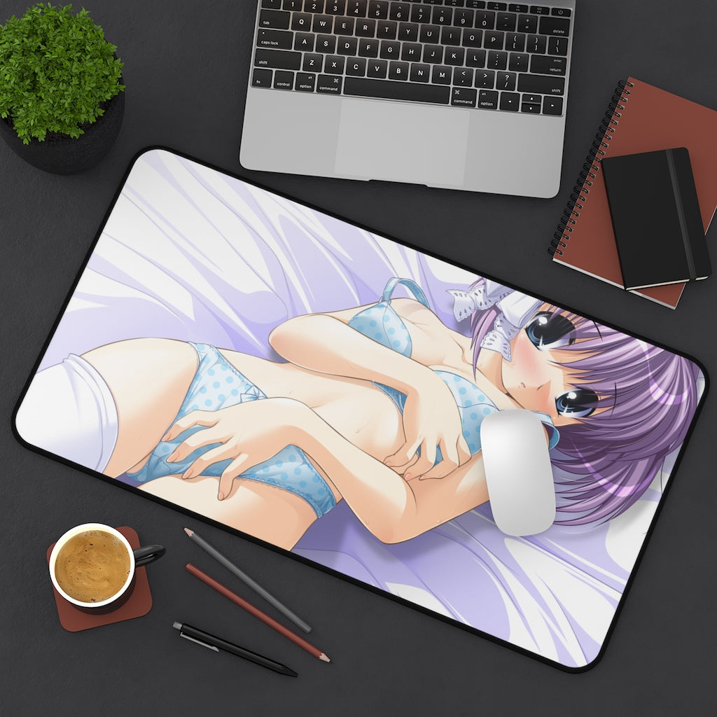 Clannad Sexy Mousepad - Lingerie Fujibayashi Ryou Anime Desk Mat - Ecchi Playmat