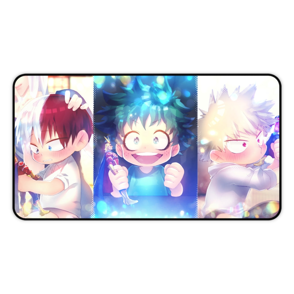 My Hero Academia Mouse Pad / Desk mat - three rivals - The Mouse Pads Ninja 12" × 22" Home Decor