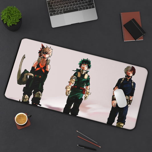 My Hero Academia Mouse Pad / Desk mat - Three Rivals - The Mouse Pads Ninja 31" × 15.5" Home Decor