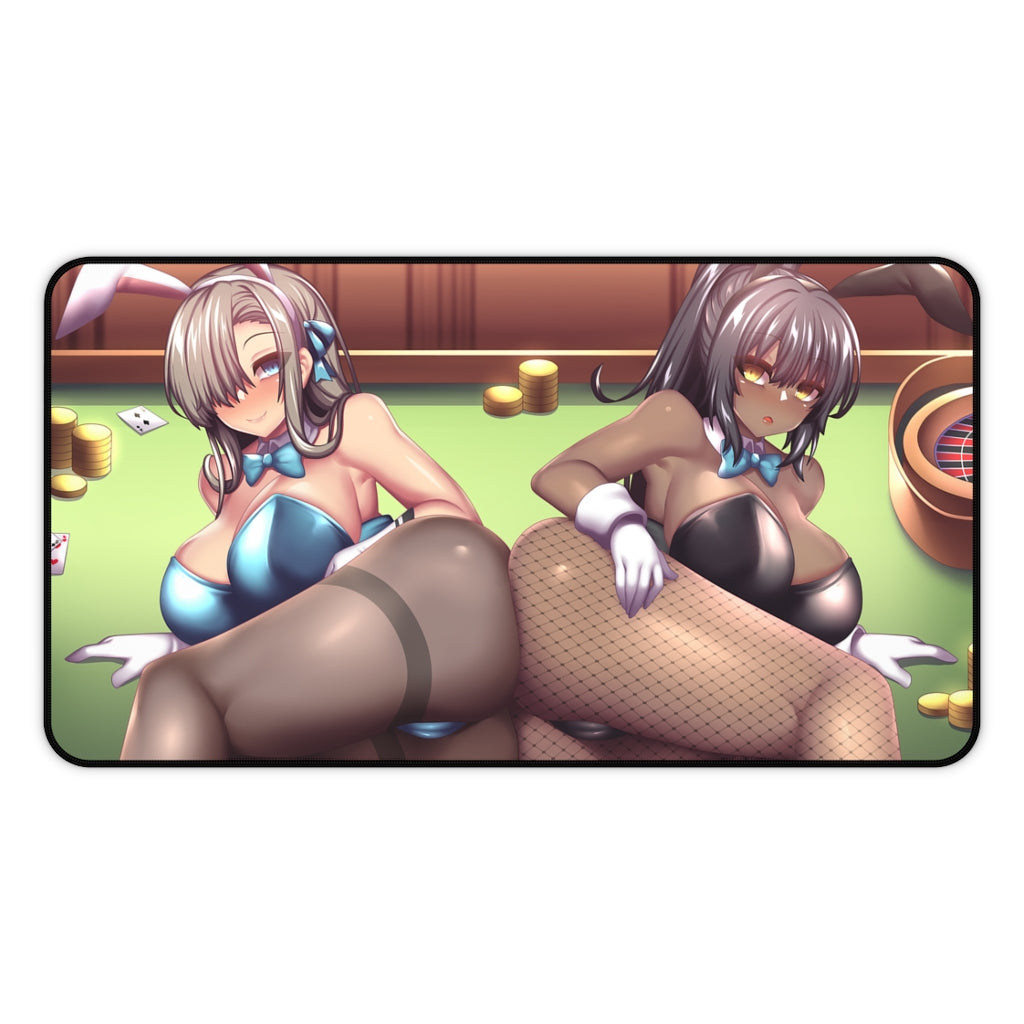 Blue Archive Ecchi Mousepad - Sexy Bunny Girl Waifus Large Desk Mat - Playmat