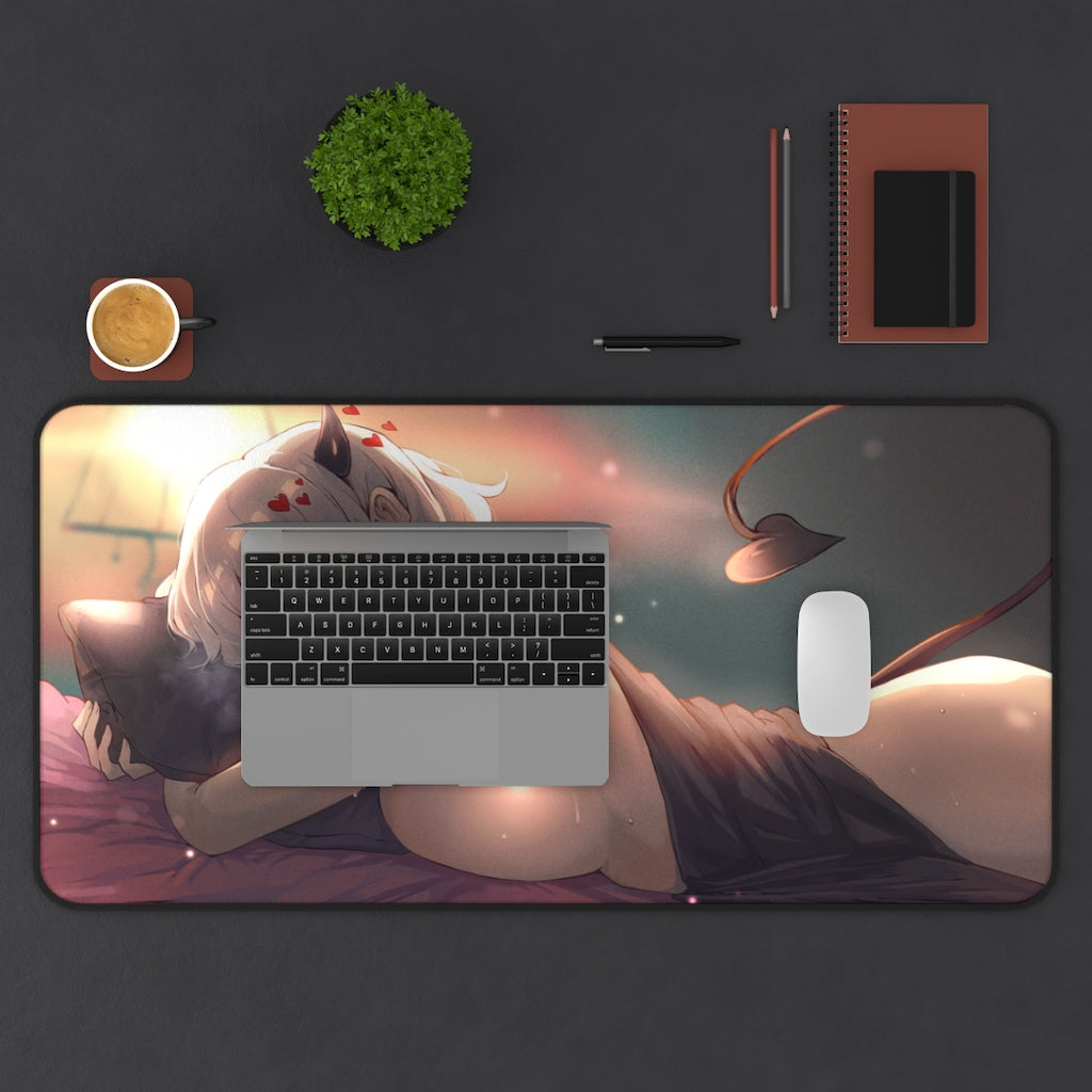 Helltaker Ecchi Mousepad - Big Boobs Modeus Large Desk Mat - Playmat