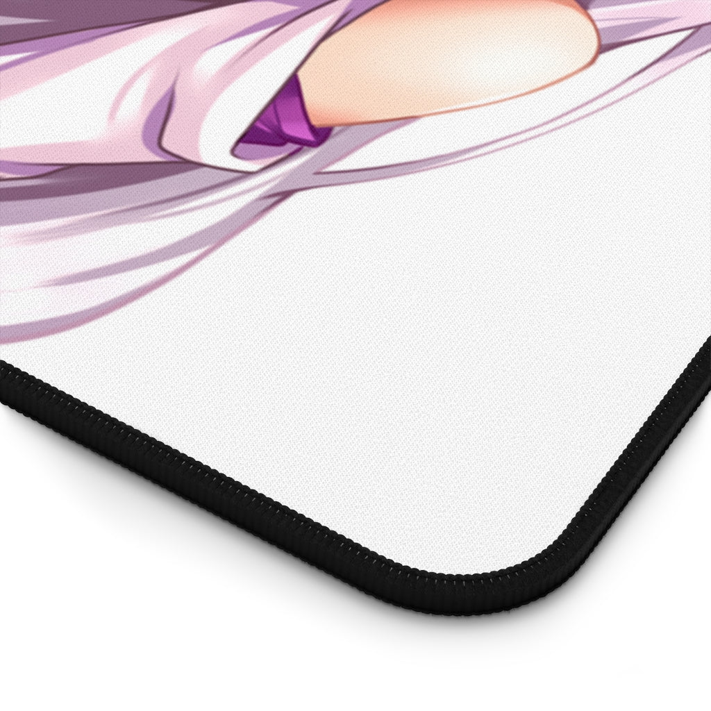 Re Zero Sexy Mousepad - Nude Anime Tits Emilia Desk Mat - Ecchi Playmat