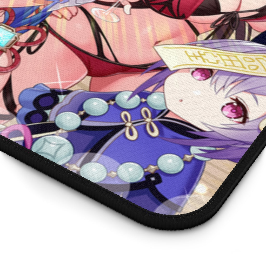 Sexy Genshin Impact Mousepad - Desk Mat - Big Gaming Mouse Pad - MTG Playmat