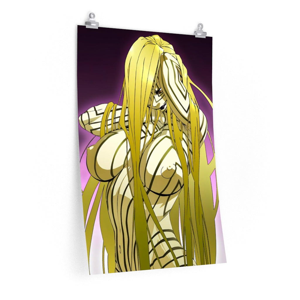 Big Tits Asherah Shin Megami Tensei Poster - Lewd Premium Matte Vertical Poster - Adult Wall Art