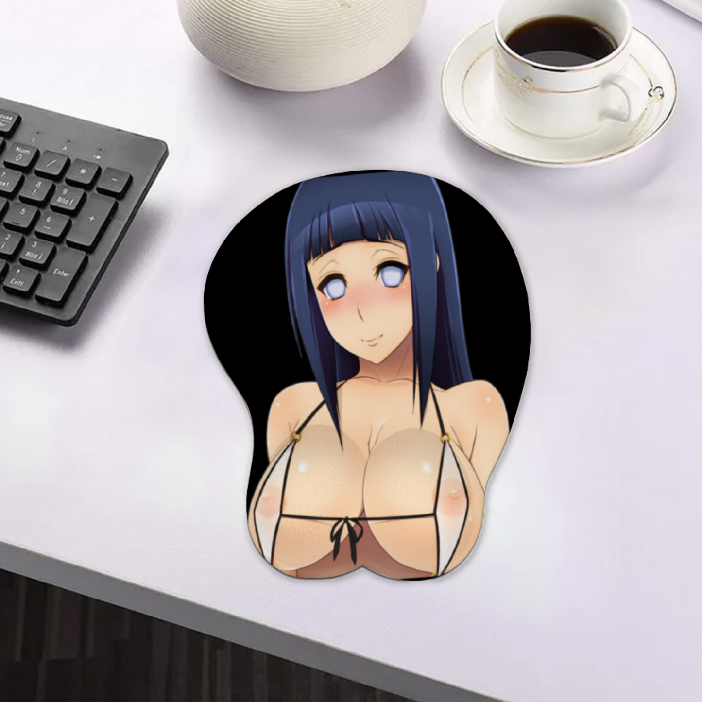 3D Boobs Mousepad - Hinata Naruto Oppai Bikini Tits Mouse Pad