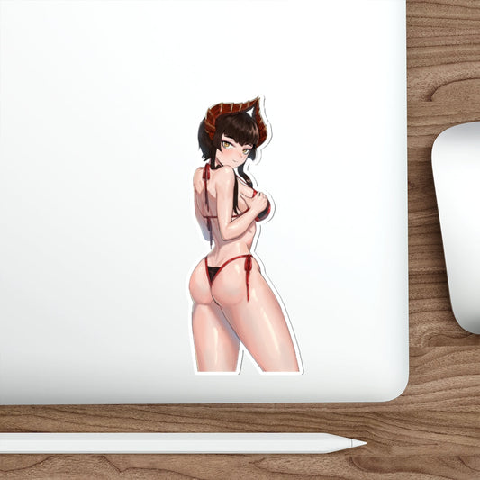 Tekken Sexy Bikini Eliza Waterproof Sticker - Ecchi Vinyl Decal