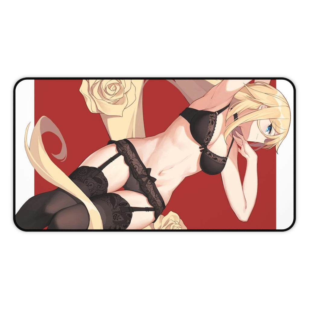 Guilty Gear Sexy Mousepad - Lingerie Millia Gaming Desk Mat - Ecchi Playmat