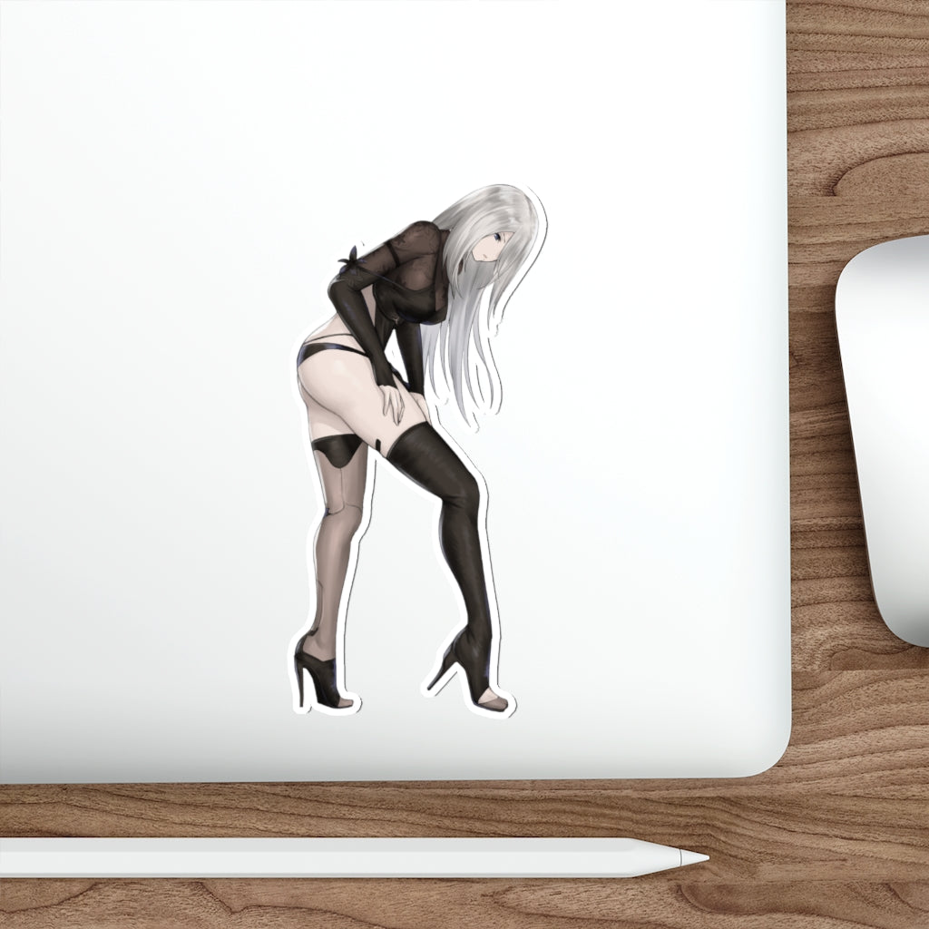 Nier Automata A2 Sexy Legs Waterproof Sticker - Vinyl Ecchi Decal