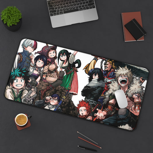 My Hero Academia Mouse Pad / Desk mat - All Characters - The Mouse Pads Ninja 31" × 15.5" Home Decor