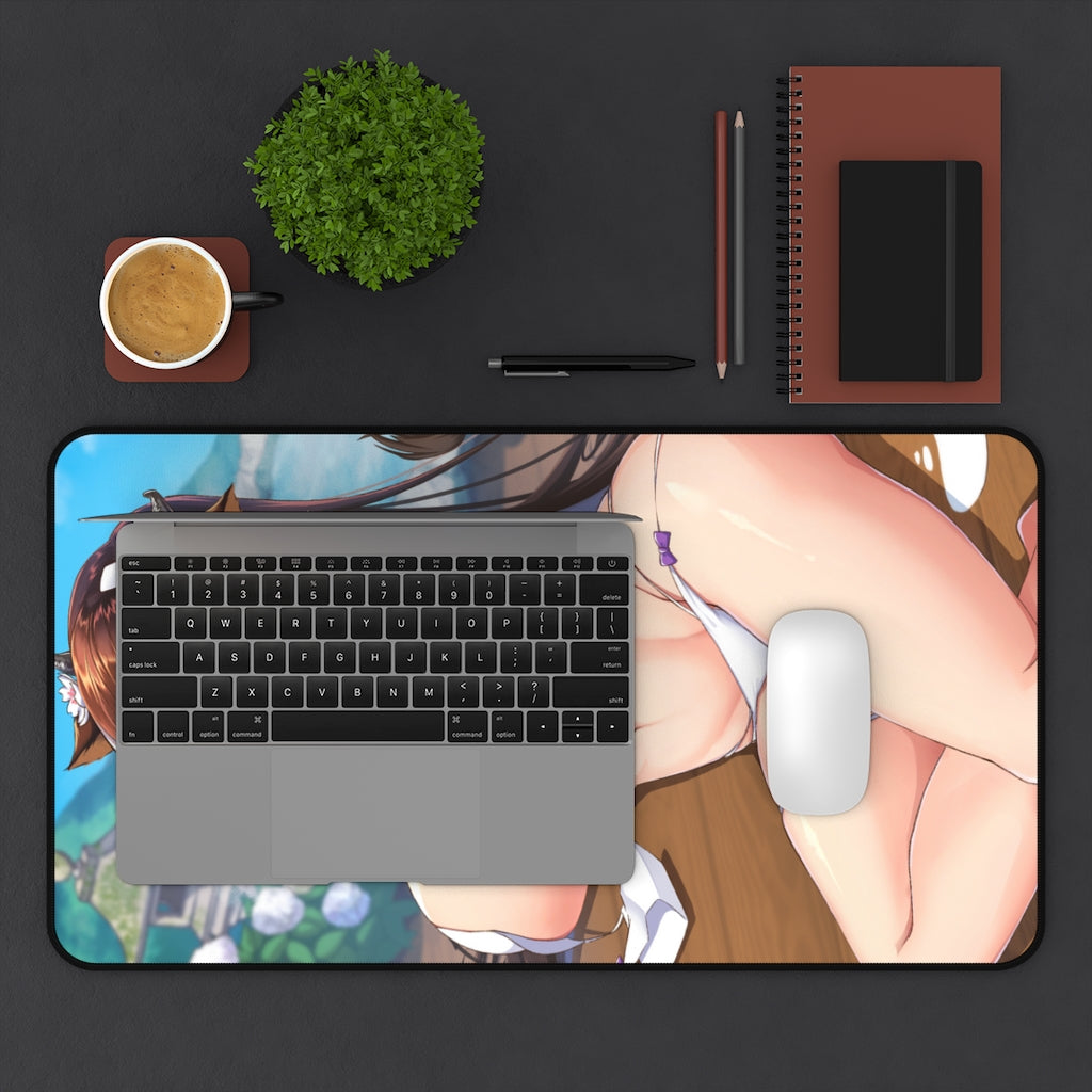 Huge Tits Kashino Azur Lane Desk Mat - Non Slip Mousepad