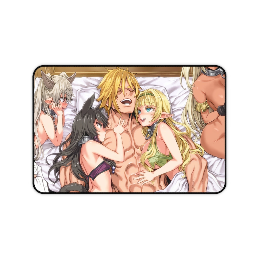How Not to Summon a Demon Lord Sexy Harem Desk Mat - Non Slip Anime Mousepad