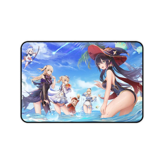 Genshin Impact Sexy Mousepad - Hot Cast Gaming Desk Mat - Ecchi Playmat