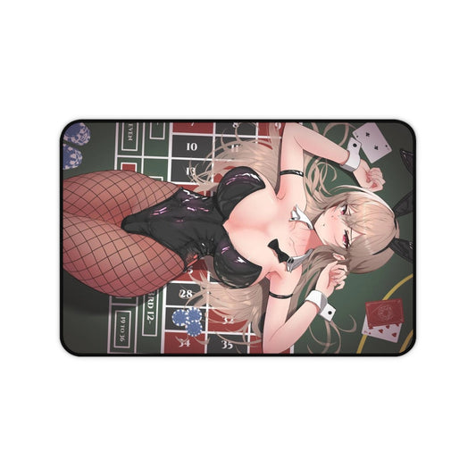 Nijisanji Sexy Mousepad - Bunny Girl Furen E Lustario Vtuber Desk Mat - Ecchi Playmat