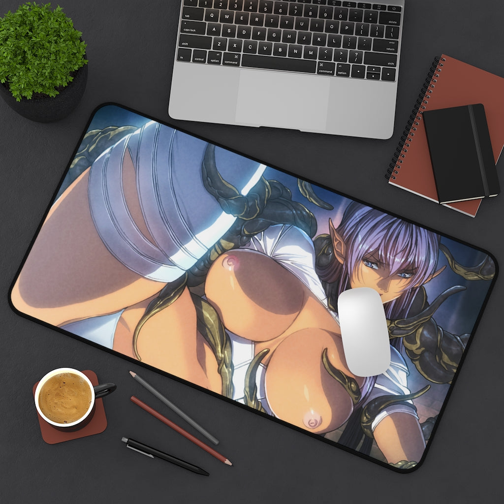 Topless Arshes Nei Bastard Desk Mat - Ecchi Mousepad - Adult Playmat