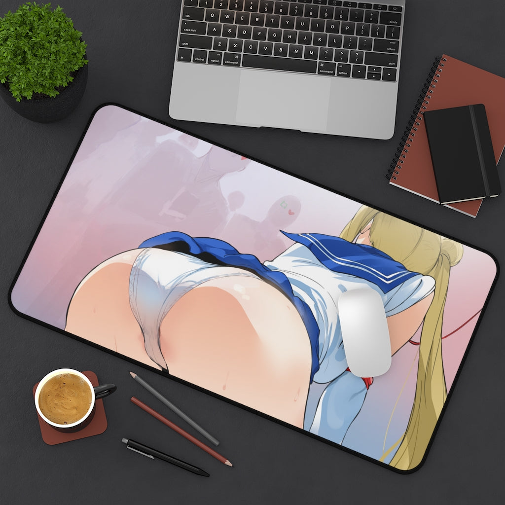 Sailor Moon Anime Butt Mousepad Doujin - Large Desk Mat - Ecchi Mouse Pad - MTG Playmat