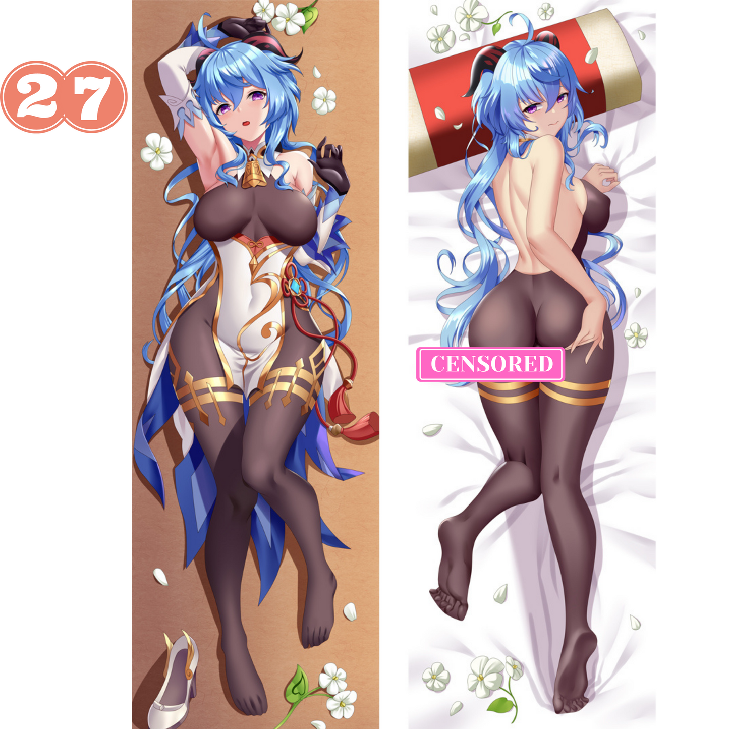 Anime Dakimakura Body Pillow Case +18 | Sexy anime Pillowcases | Peach skin and 2way Tricot pillowcases | Pillowcases