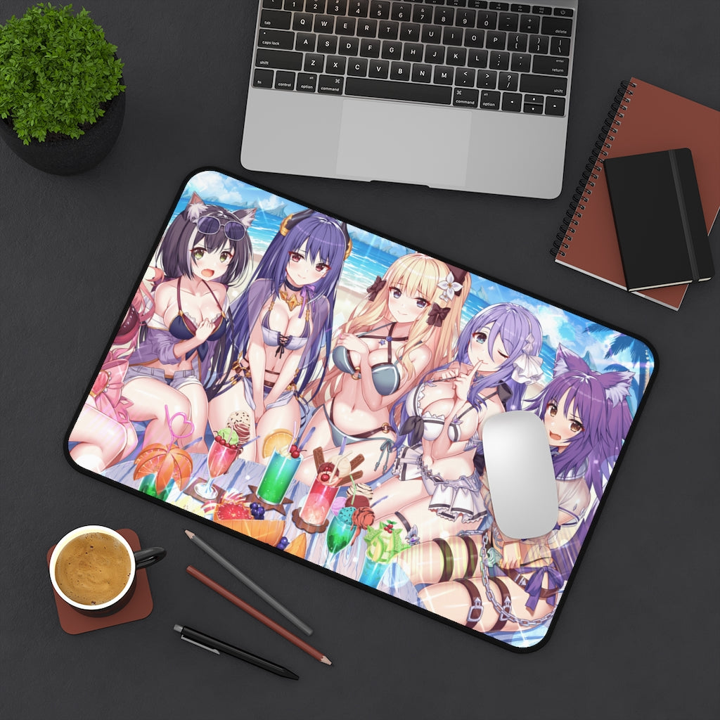 Princess Connect Sexy Anime Mousepad Doujin - Desk Mat - Big Gaming Mouse Pad - MTG Playmat