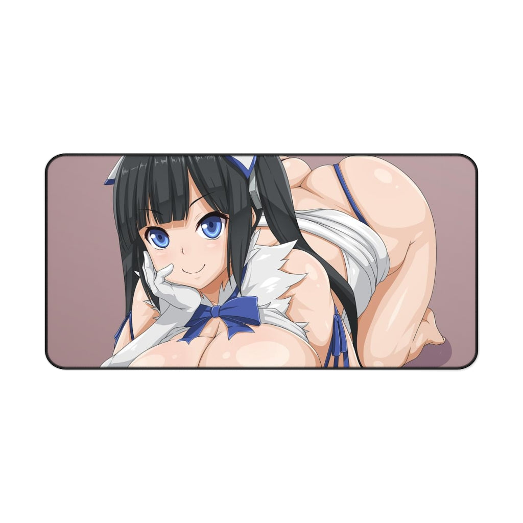 DanMachi Sexy Mousepad - Big Boobs Hestia Anime Desk Mat - Ecchi Playmat - Is It Wrong To Try To Pick Up Girls In A Dungeon