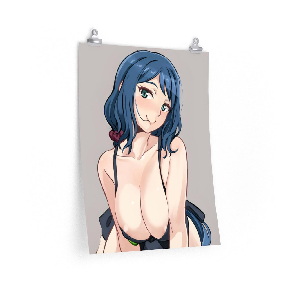 Big Tits Iori Rinko Gundam Ecchi Poster - Lewd Premium Matte Vertical Poster - Adult Wall Art