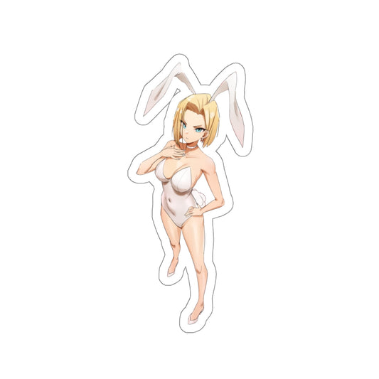 Dragon Ball Waterproof Sticker - Bunny Girl Android 18 Ecchi Vinyl Anime Car Decal