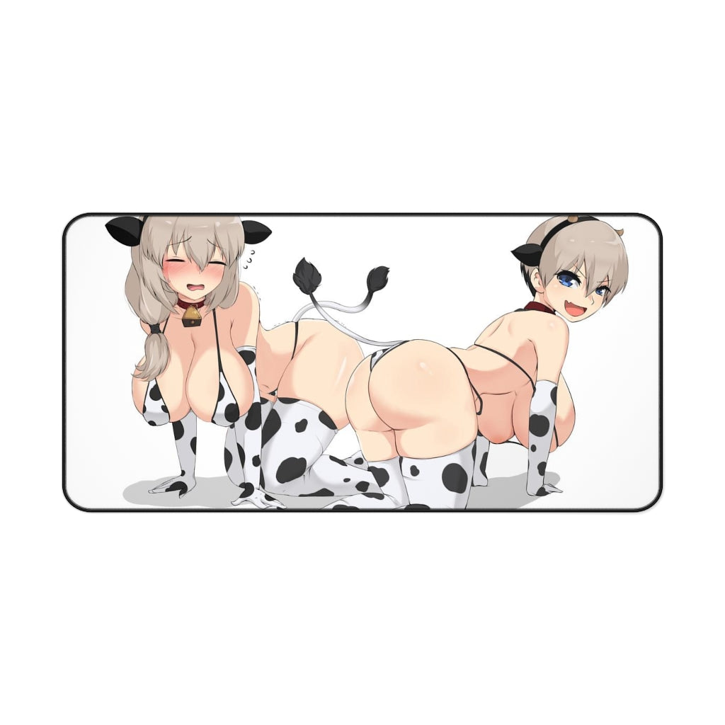 Uzaki-Chan Wants To Hang Out! Anime Mousepad - Large Oppai Cow Girls Ecchi Desk Mat - Boobs Mouse Pad - MTG Playmat