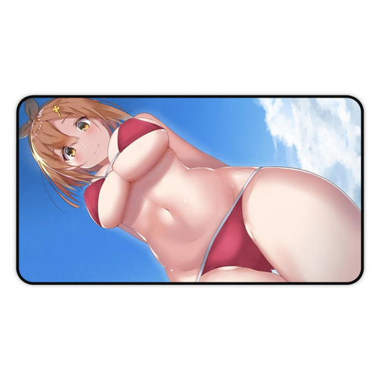 Atelier Ryza Sexy Mousepad - Bikini Reisalin Stout Desk Mat - Ecchi Gaming Playmat