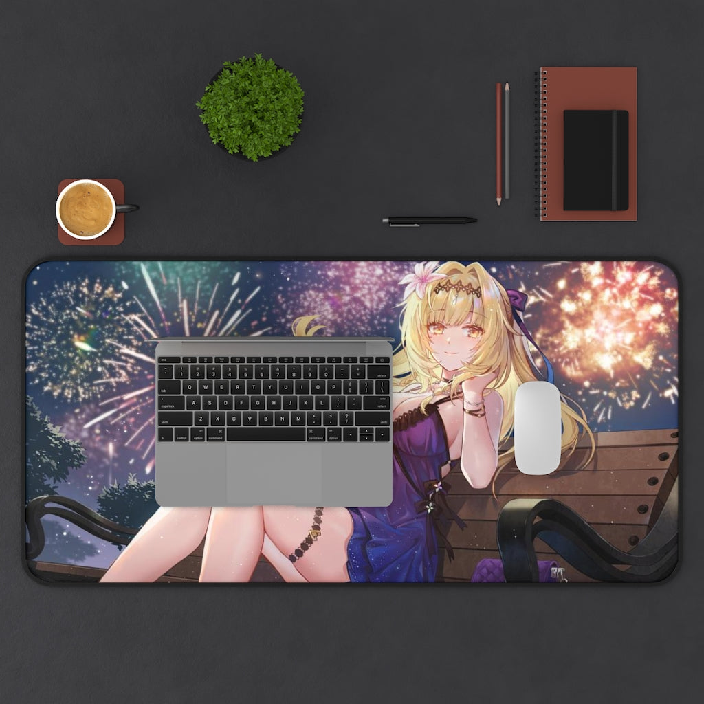 Punishing Gray Raven Mousepad - Sexy Bianca Gaming Desk Mat - Gamer Playmat