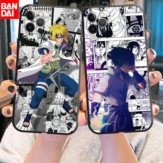 Naruto iPhone Case For iPhone 13/12/11/X/8/7 - Soft Silicone TPU