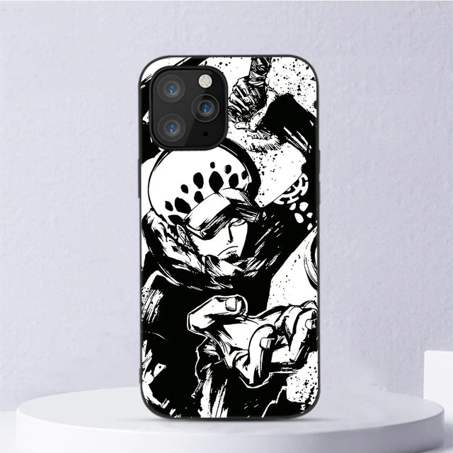 One Piece anime phone Case For iPhone 7 , 8 ,11, 12 - Soft flexible one piece anime phone cover