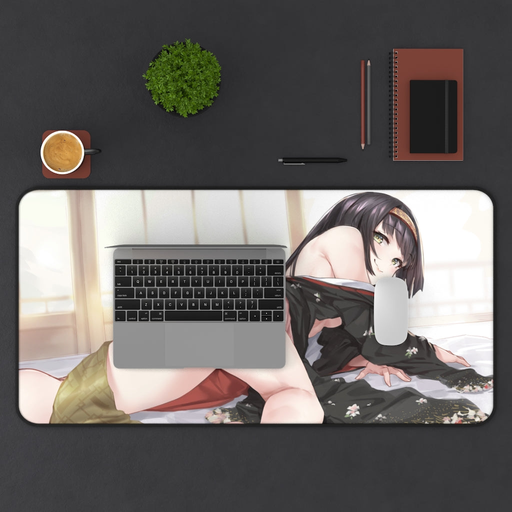 Renge Bishoujo Mangekyou Hot Ass Desk Mat - Non Slip Mousepad