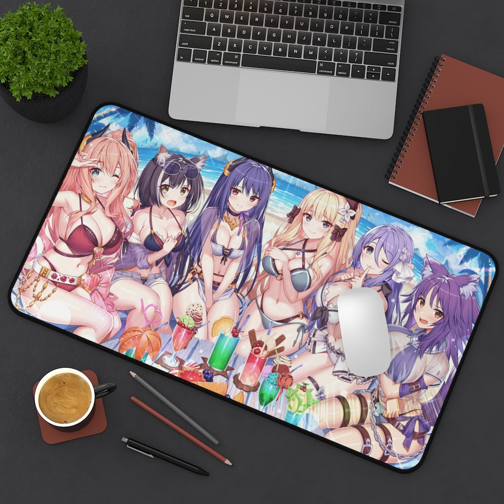 Princess Connect Sexy Anime Mousepad Doujin - Desk Mat - Big Gaming Mouse Pad - MTG Playmat