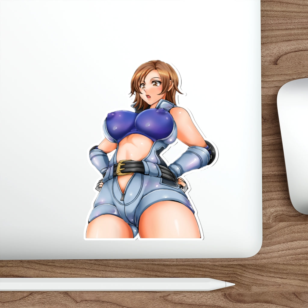 Tekken Asuka Kazama Big Nipples Waterproof Sticker - Ecchi Vinyl Decal