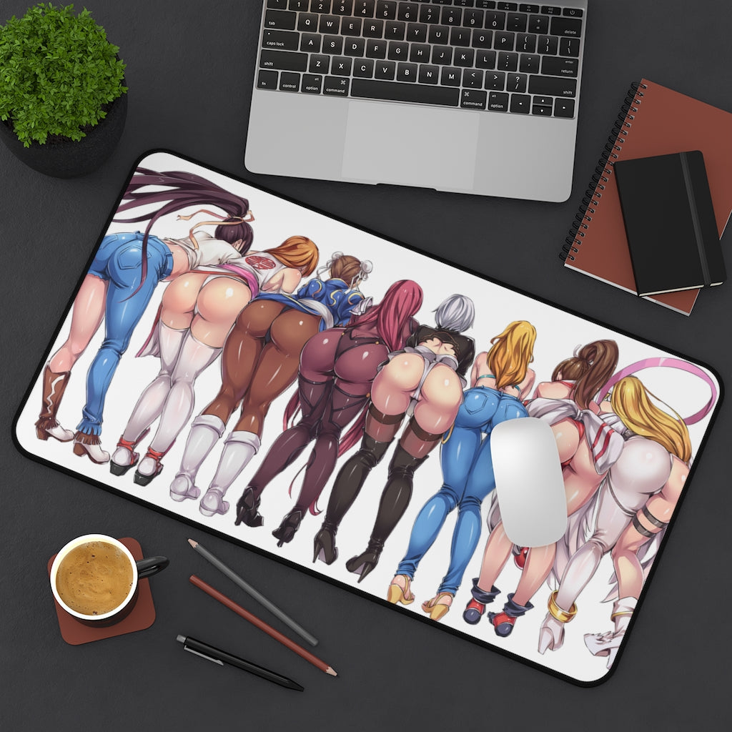 Ultimate Sexy Anime And Video Games Asses Desk Mat | Big Gaming Mousepad - Lewd Playmat