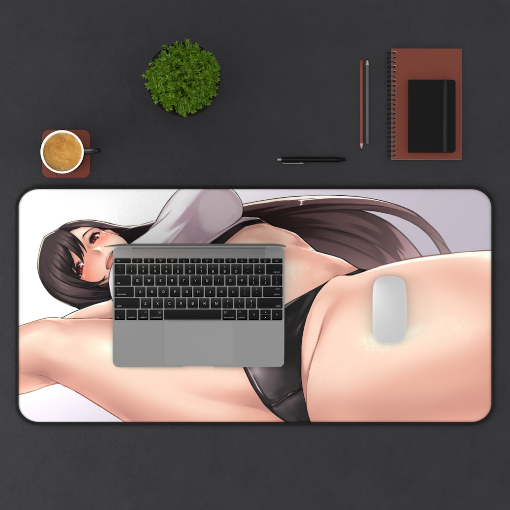 Final Fantasy VII Sexy Mousepad - Tifa Desk Mat - Ecchi Gaming Playmat