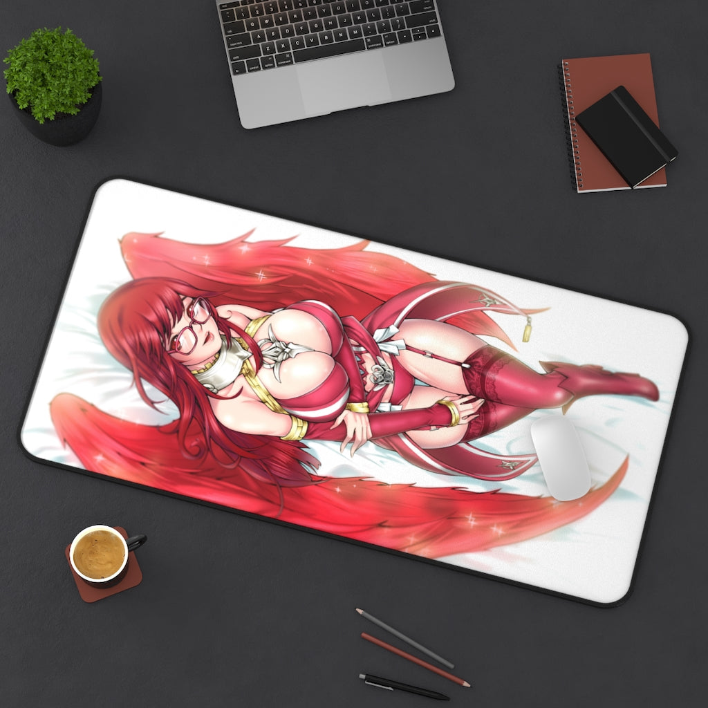 Mabinogi Sexy Avatar Waifu Desk Mat - Non Slip Mousepad - Sexy Girl Playmat