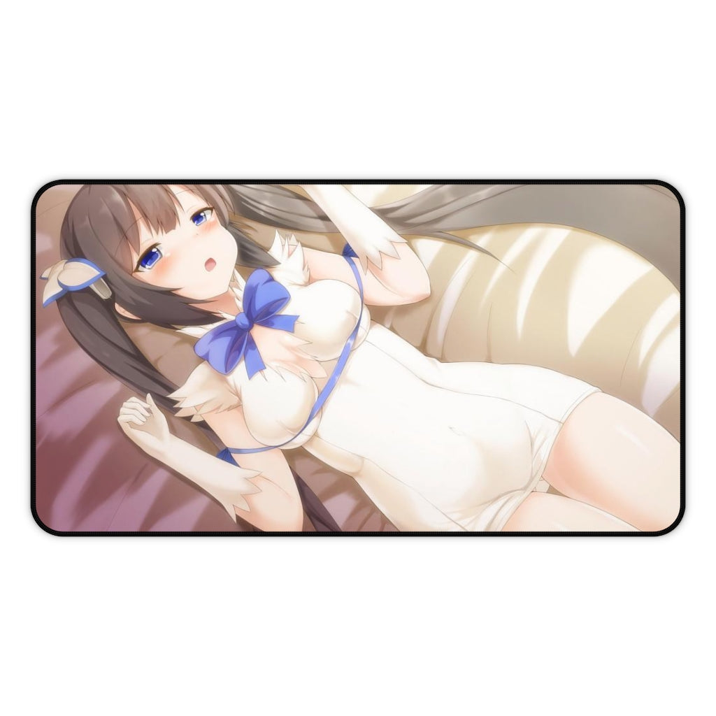 Danmachi Sexy Mousepad - Kawaii Hestia Anime Desk Mat - Ecchi Playmat - Is It Wrong To Try To Pick Up Girls In A Dungeon