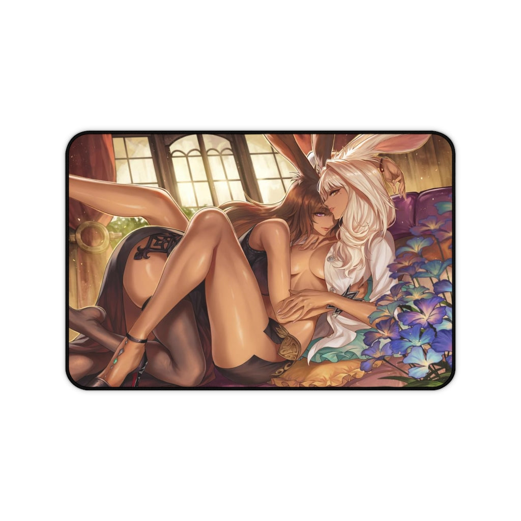 Final Fantasy 14 Mousepad - Ecchi Gaming Large Desk Mat - MTG Playmat