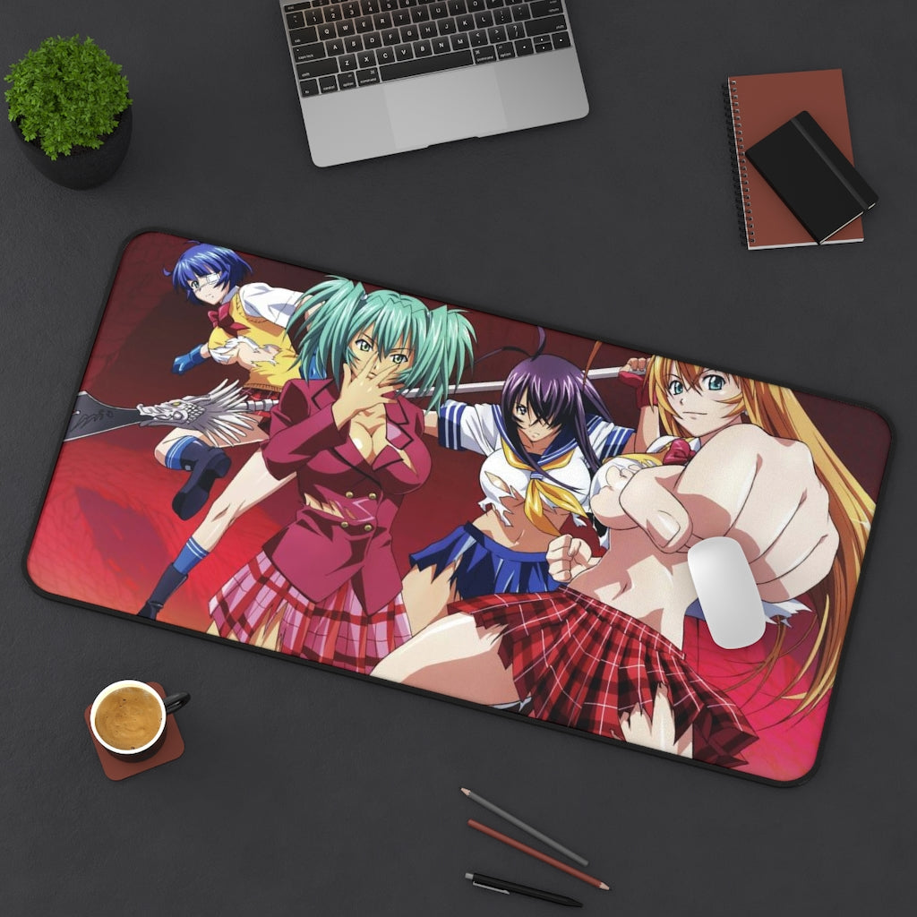 Ikkitousen Sexy Mousepad - Fighting Anime Waifus Desk Mat - Ecchi Playmat