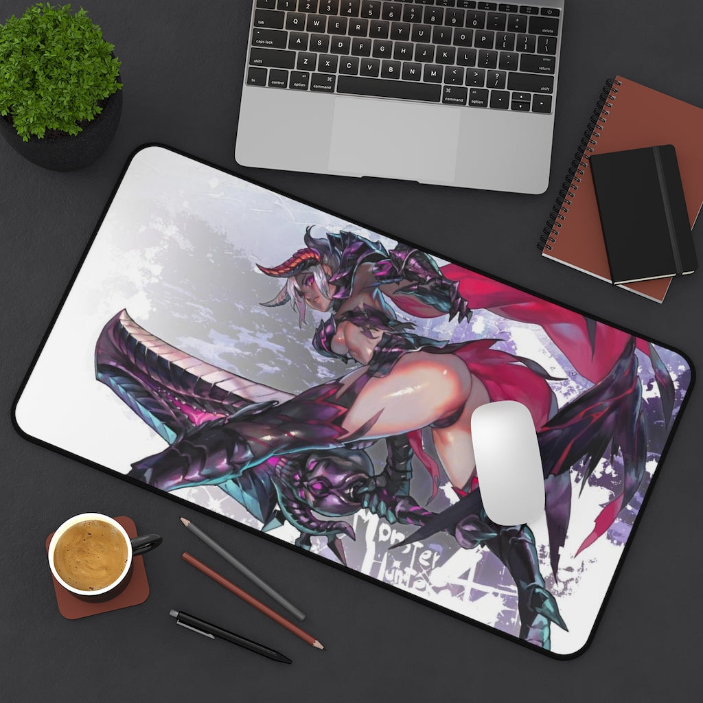 Sexy Monster Hunter Mousepad - Gore Magala Desk Mat - Ecchi Gaming Playmat