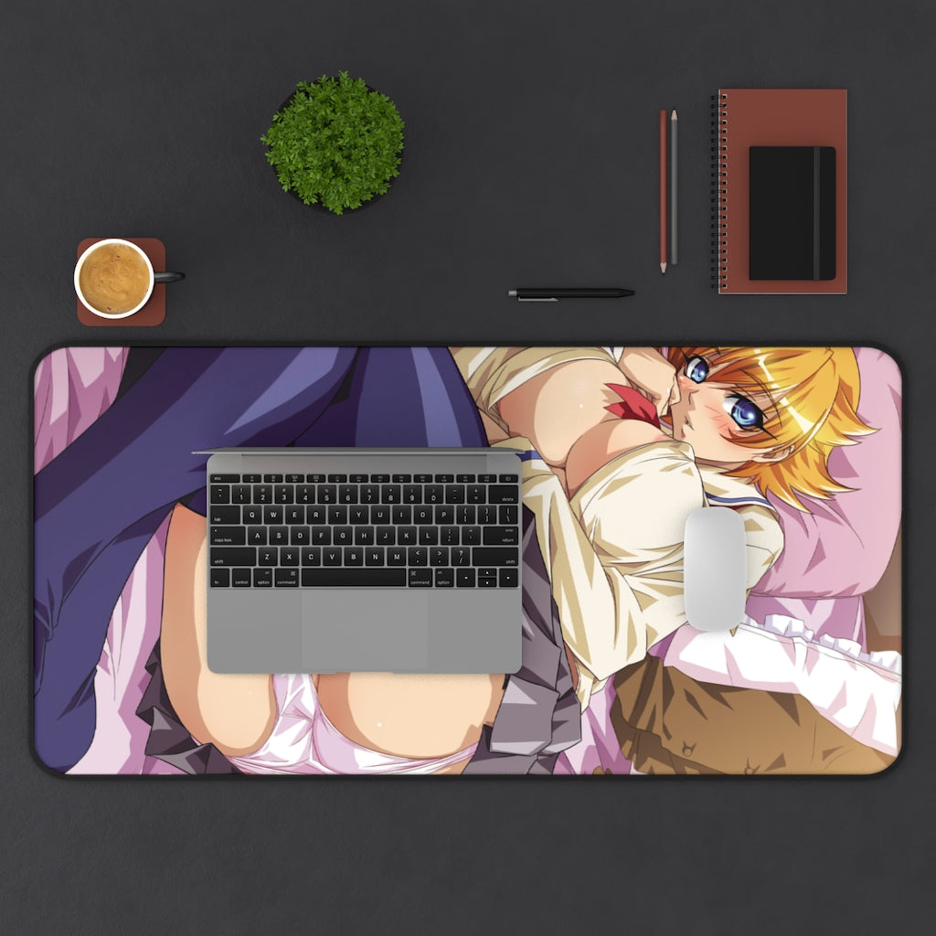 Taimanin Sexy Sakura Igawa Mahou Kaiju Desk Mat - Non Slip Mousepad