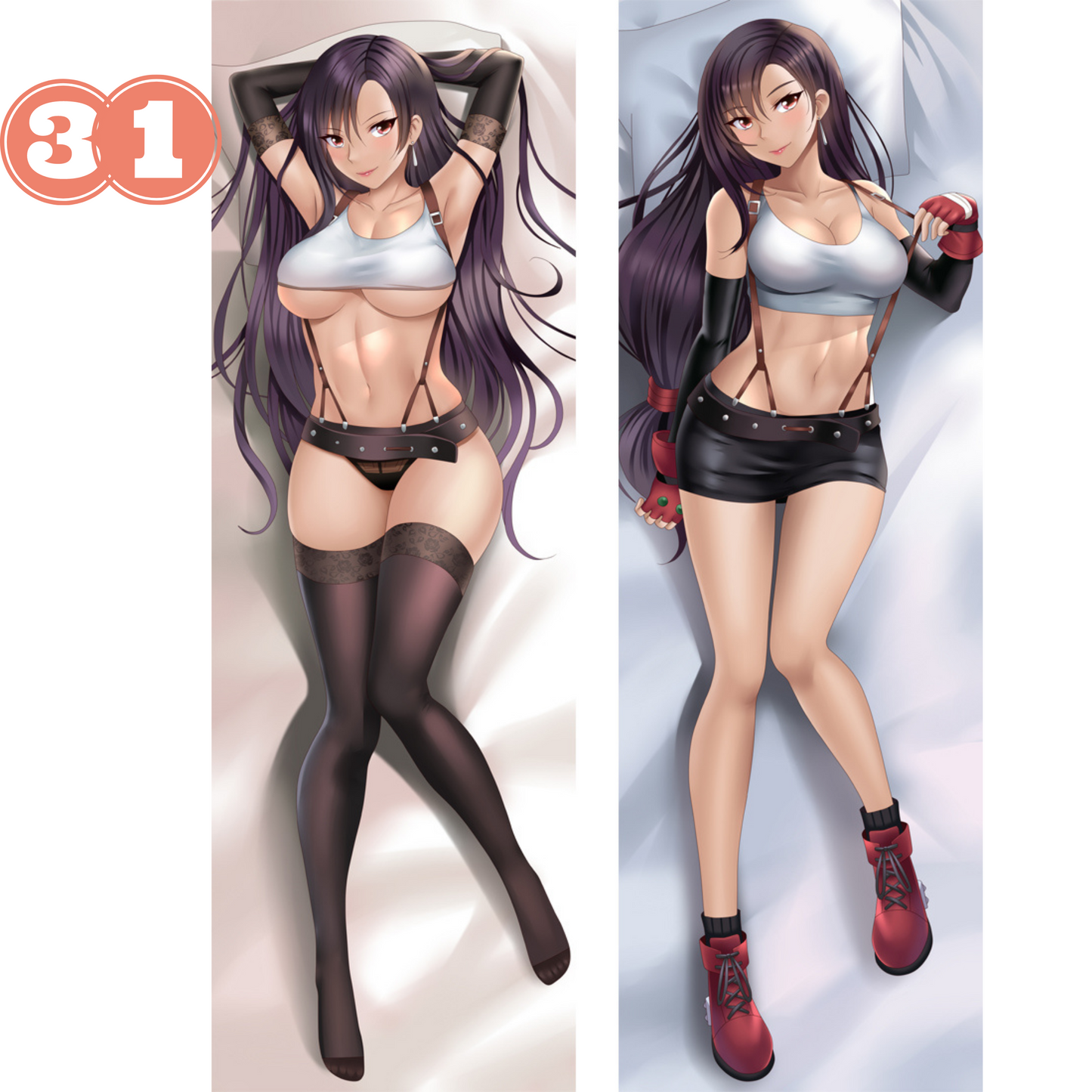 Anime Dakimakura Body Pillow Case +18 | Sexy anime Pillowcases | Peach skin and 2way Tricot pillowcases | Pillowcases