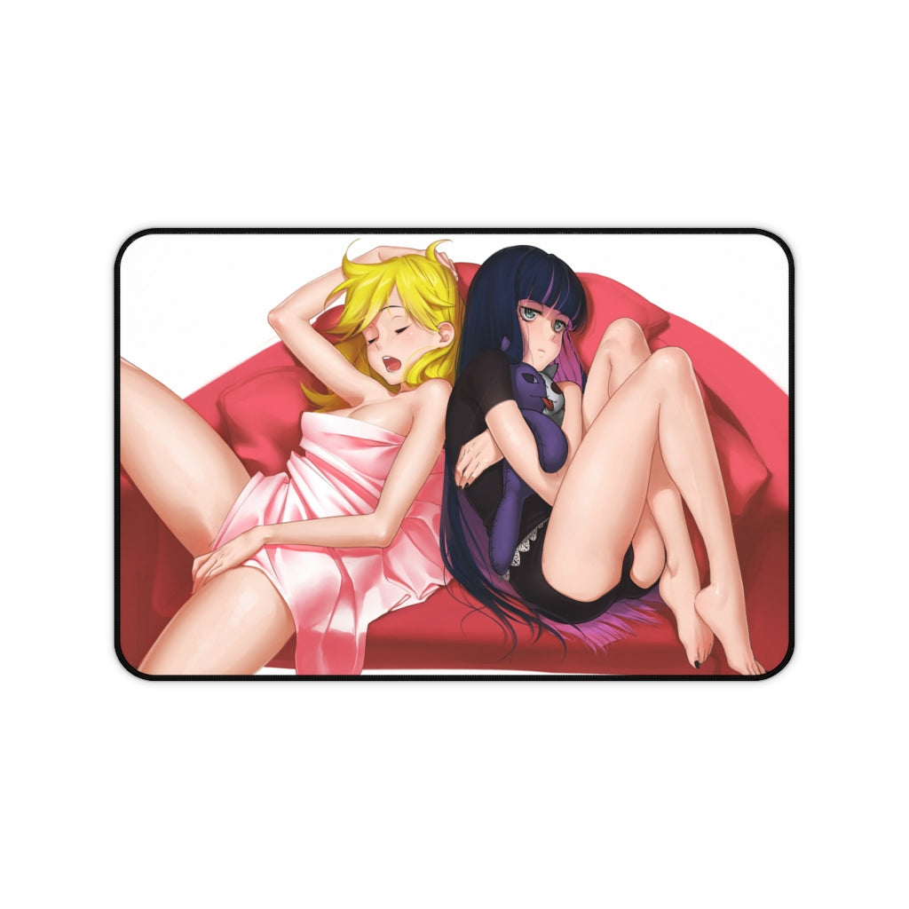 Panty and Stocking with Garterbelt Sexy Waifus Desk Mat - Non Slip Mousepad